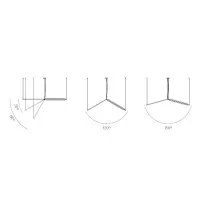 Artemide Flexia Flexible Sound Absorbing Suspension Lamp Artemide Flexia Flexible Sound Absorbing Suspension Lamp