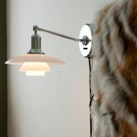 Louis Poulsen PH 2/1 Lampada da Parete in Vetro By Henningsen