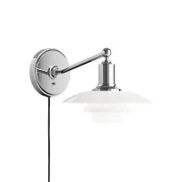 Louis Poulsen PH 2/1 Lampada da Parete in Vetro By Henningsen