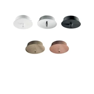 Ideal Lux Rosone Standard 1 Luce Tondo per Sospensioni Singole