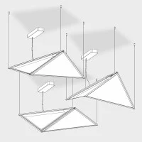 Artemide Ceiling Rose with Driver for Flexia Suspension Lamps