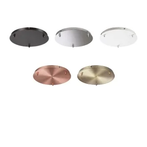 Ideal Lux Rosone Standard 3 Cavi Tondo per Sospensioni Multiple