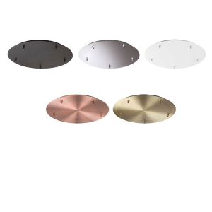 Ideal Lux Standard Round Rose 5 Cables for Multiple Suspensions