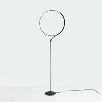 Kundalini Poise Lampada da Terra Ring Light LED By Robert Dabi