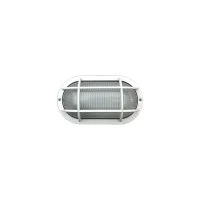 Lampo E090 Oval Ceiling or Wall Lamp with Grid for Outdoor