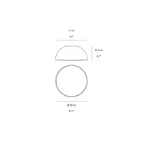 &Tradition Passepartout LED DTW Wall Lamp By Jaime Hayon