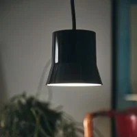 copy of Artemide Ipno LED Suspension Lamp with Spiral Optic By De Lucchi