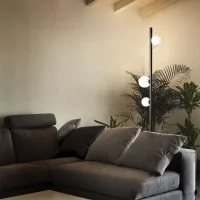 Ideal Lux Birds PT5 Lampada LED da Terra con Sfere in Vetro
