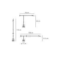 Artemide TIZIO Rossa Edizione 50° Anniversario By Richard Sapper