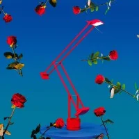 Artemide TIZIO Red 50th Anniversary Edition By Richard Sapper