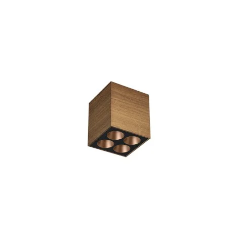 Flos Light Shadow Surface 4 Square Faretto Cubo LED a Superficie