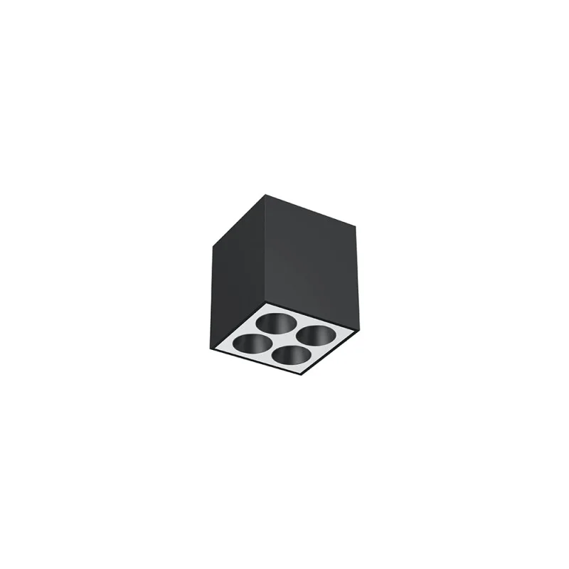 Flos Light Shadow Surface 4 Square Faretto Cubo LED a Superficie Flos Light Shadow Surface 4 Square Faretto Cubo LED a Superficie