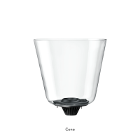Flos Noctambule Led Suspension Glass Low Cylinder and Cone by