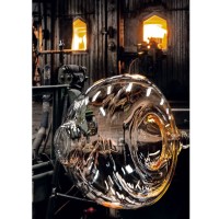 Flos Noctambule Led Suspension Glass Low Cylinders by