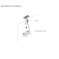 Flos Light Shadow Adjustable Trim 12 LED DALI 32W 22° Orientabile