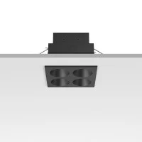 Flos Light Shadow Fixed Trim 4 Square LED DALI 10W 22° Incasso