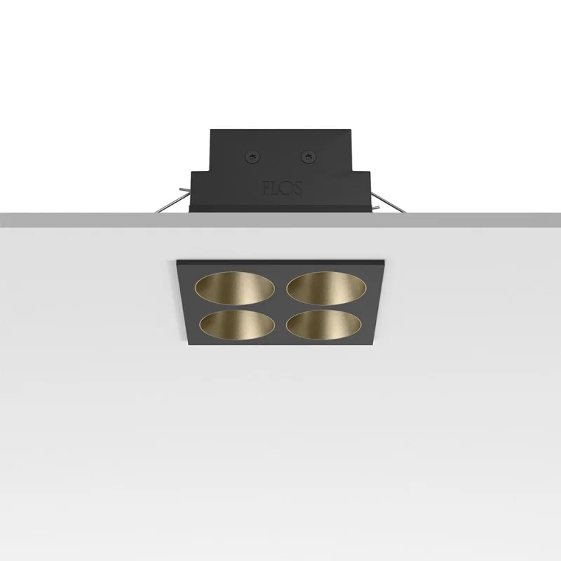 Flos Light Shadow Fixed Trim 4 Square LED DALI 10W 22° Incasso