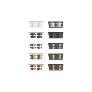 Flos Light Shadow Fixed Trim 4 Square LED DALI 10W 22° Incasso
