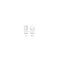 iGuzzini Walky D50 Rotondo da Incasso a LED per Esterno IP66