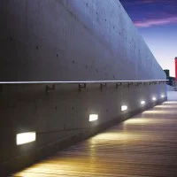 Simes Minibrique Rettangolare Led Lampada Incasso Parete Esterno