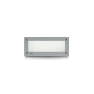 Simes Minibrique Rettangolare Led Lampada Incasso Parete Esterno
