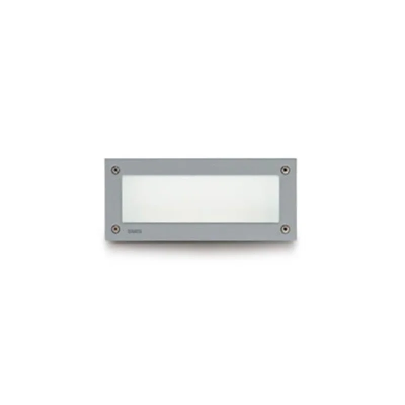 Simes Minibrique Rettangolare Led Lampada Incasso Parete Esterno