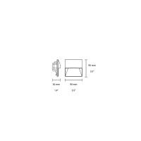 iGuzzini Walky Medium Square da Incasso o Parete LED IP66