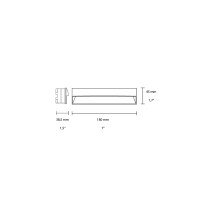 iGuzzini Walky Small Rettangolare da Incasso a LED 24V IP66