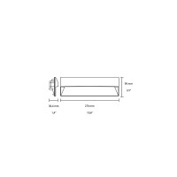 iGuzzini Walky Large Rettangolare da Incasso o Parete LED 24V IP66