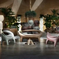 Slide Design KROKO Poltrona Decorativa Moderna By Marcantonio