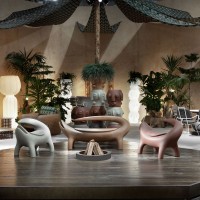 Slide Design KROKO Modern Decorative Armchair By Marcantonio