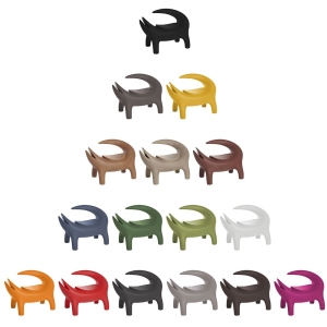 Slide Design KROKO Modern Decorative Armchair By Marcantonio