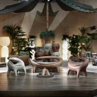 Slide Design BIG KROKO Modern Decorative Sofa By Marcantonio