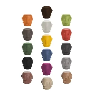 Slide Design Threebù Decorative Stool Table By Marcantonio