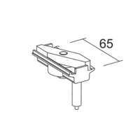Ivela Adattatore Meccanico con sospensione accessorio per binario Ivela Adattatore Meccanico con sospensione accessorio per binario