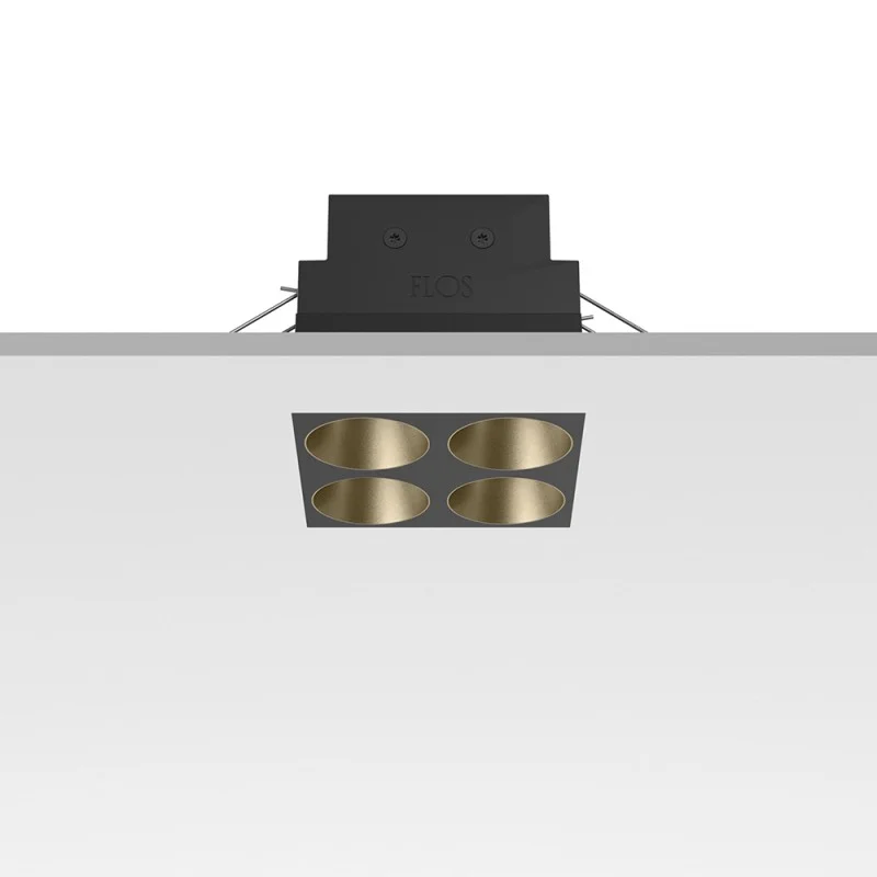 Flos Light Shadow Fixed No Trim 4 Square LED 10W 22° DALI Recessed Flos Light Shadow Fixed No Trim 4 Square LED 10W 22° DALI Recessed