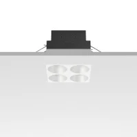 Flos Light Shadow Fixed No Trim 4 Square LED 10W 22° DALI Recessed Flos Light Shadow Fixed No Trim 4 Square LED 10W 22° DALI Recessed