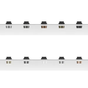 Flos Light Shadow Fixed No Trim 4 Square LED 10W 22° DALI Incasso