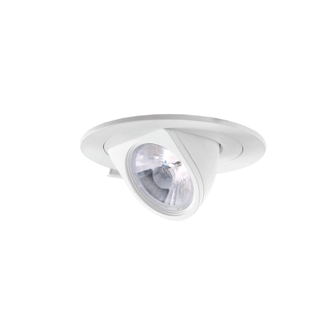 Lampo Faro LED 9W da Incasso DIKOR orientabile orizzontale e verticale