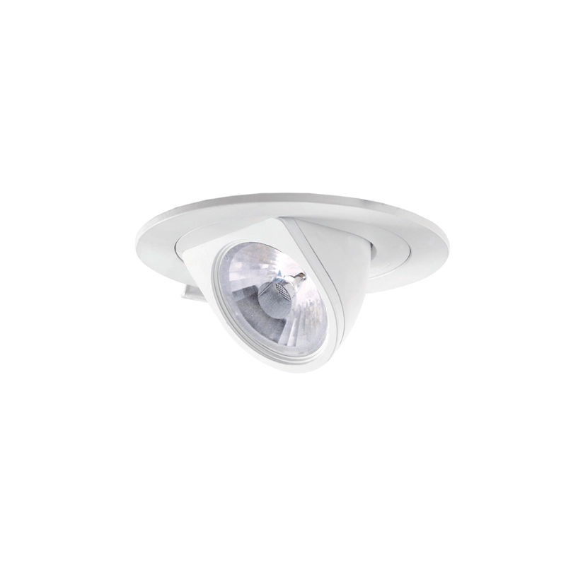 Lampo Faro LED 9W da Incasso DIKOR orientabile orizzontale e verticale