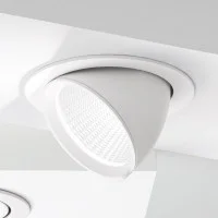 Lampo Faro LED 30W da Incasso GIMBALL orientabile orizzontale e verticale