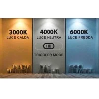 Lampo Glass Steplight TRICOLOR LED Dimmable Recessed 5W For