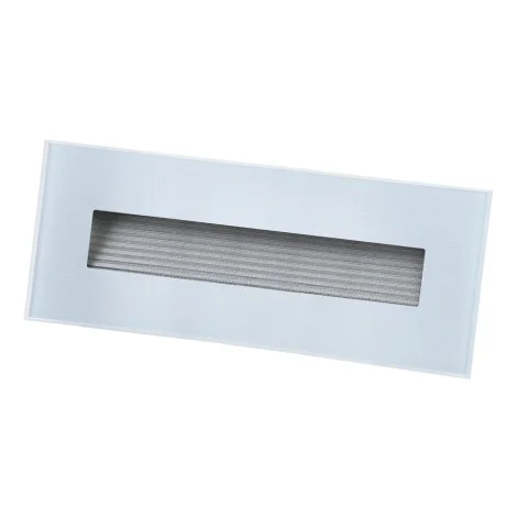Lampo Segnapasso in Vetro TRICOLOR Inclinato a LED 6W per Scatole 506