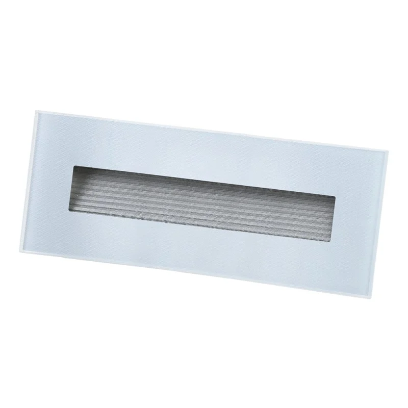 Lampo Segnapasso in Vetro TRICOLOR Inclinato a LED 6W per Scatole 506