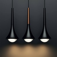 Lodes Rain Lampada LED a Sospensione Componibile Design Minimal by Andrea Tosetto