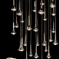 Lodes Rain Lampada LED a Sospensione Componibile Design Minimal by Andrea Tosetto