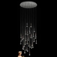 Lodes Rain Lampada LED a Sospensione Componibile Design Minimal by Andrea Tosetto