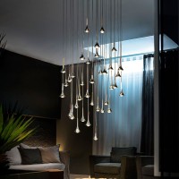 Lodes Rain Lampada LED a Sospensione Componibile Design Minimal by Andrea Tosetto