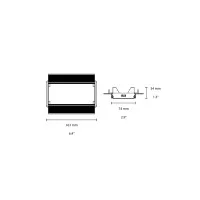 Flos Installation Frame for Light Shadow Adjustable No Trim 4