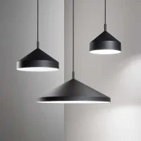 Ideal Lux Yurta SP Lampada da Sospensione a Cono in Metallo